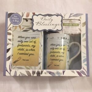 Daily Blessings Tea, Plaque, and Mug(AD)